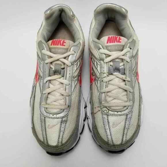 Nike Womens Initiator Running Shoes 394053-101 Size 7 Grey - Picture 5 of 12